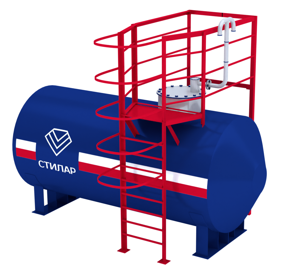Горизонтальный резервуар РГСН  50 м³ от завода-производителя